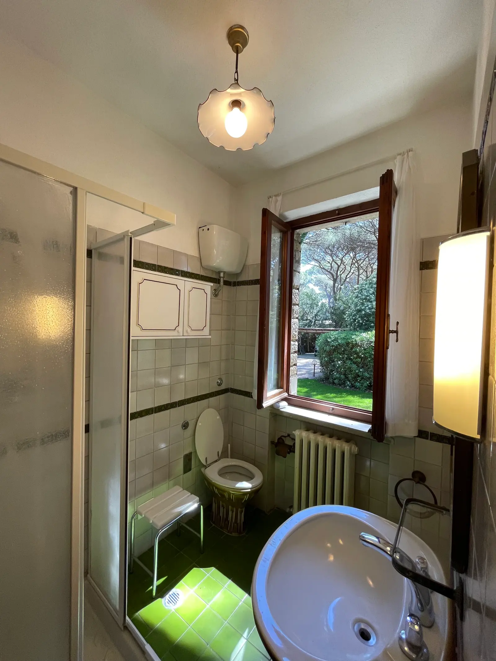 Bathroom with shower